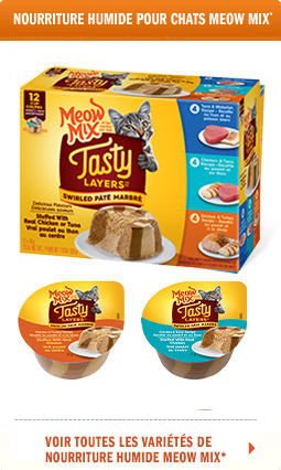 Nourriture humide pour chats Meow Mix®