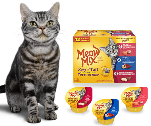 meow mix wet food nutrition